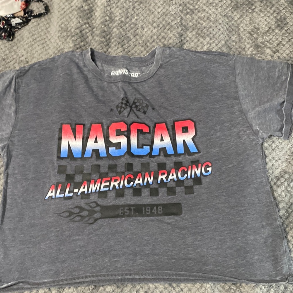 Lg nascar cropped top